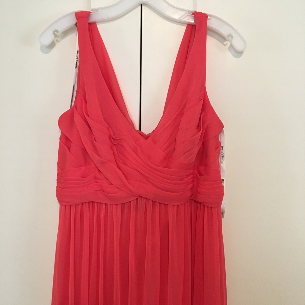 David’s Bridal bridesmaids gown. Size 12 - Picture 3 of 5
